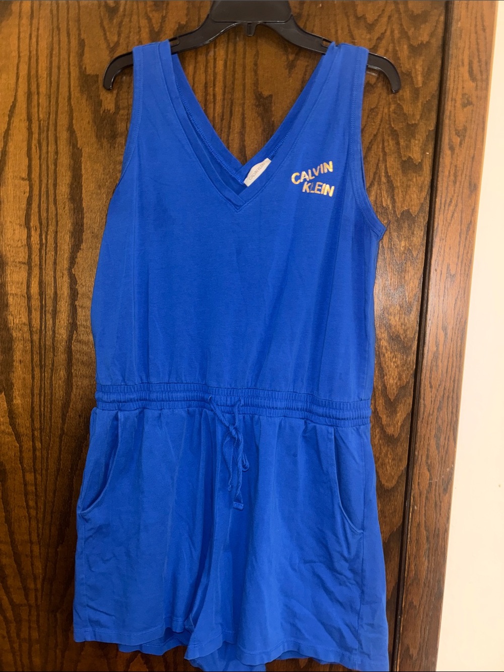 Calvin Klein Pull On V-Neck Romper size XL